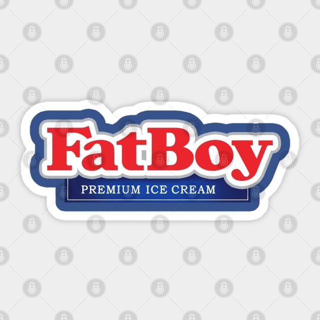 FatBoy Ice Cream Sticker by strasberrie